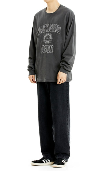22FW STITCH COLLEGE LOGO LS TEE